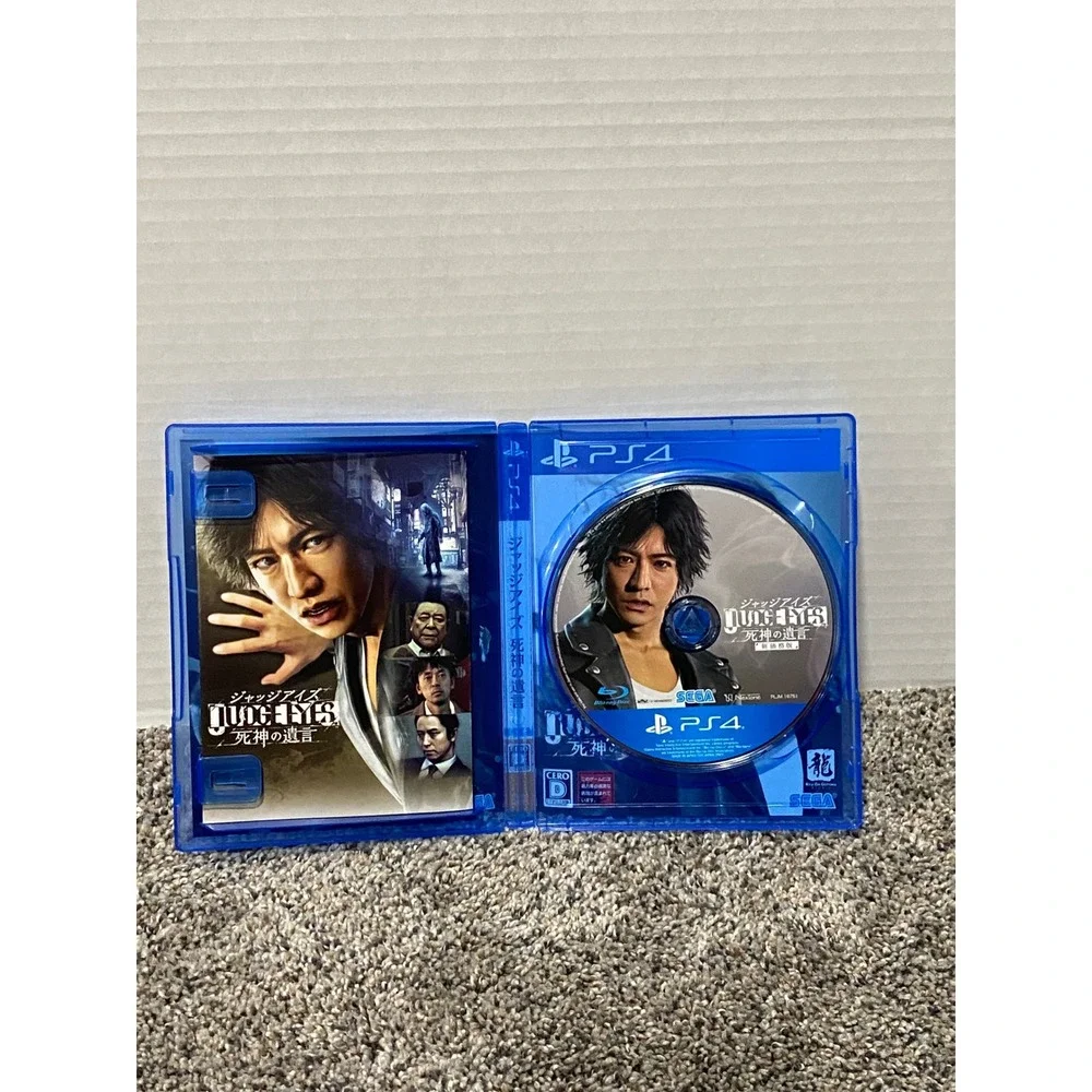 Video Game PS4 Judge Eyes Sega Japanese Import NTSC-J